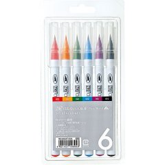 Clean Color Fırça Uçlu Set 6'lı
