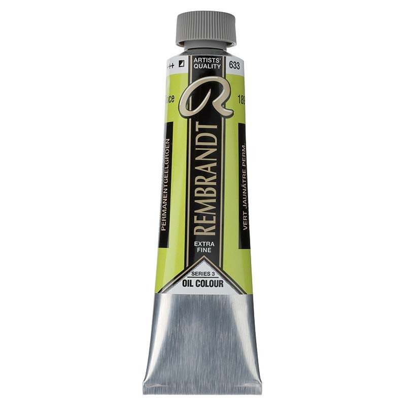 Rembrandt Yağlıboya - 40ml - Permanent Yellow Green - S3 - N.633