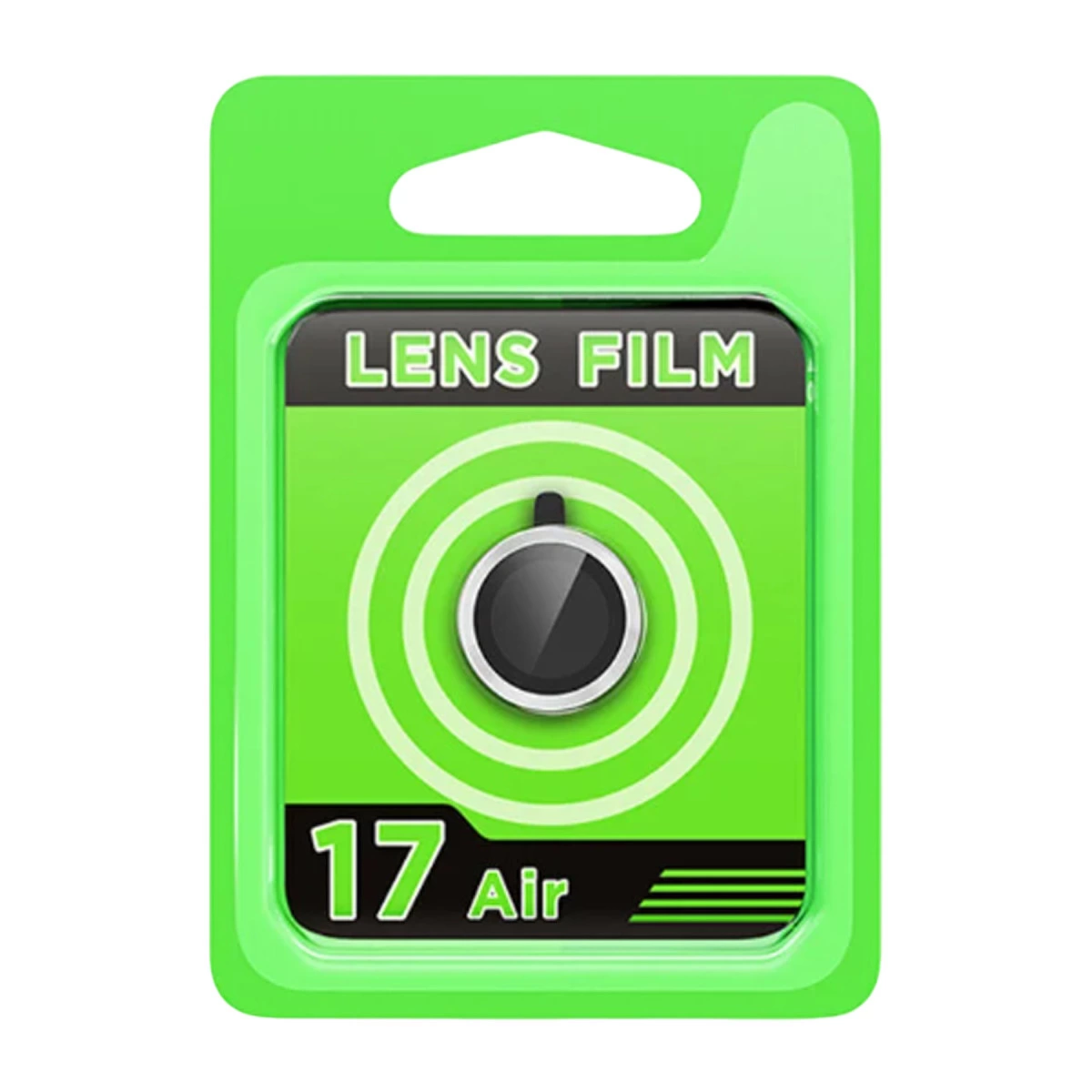 İphone 17 Air Raze Metal Kamera Lens - Gümüş