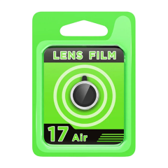 İphone 17 Air Raze Metal Kamera Lens - Gümüş