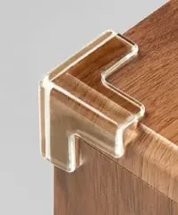 8'li Set Silikon Şeffaf Masa Kenarı Koruma Aparatı