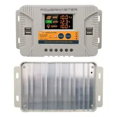 Powermaster Pm-20a 12v-24v 20a 4 Usb'li Dijital Otomatik Solar Şarj Regülatörü
