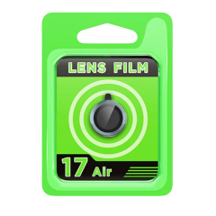 İphone 17 Air Raze Metal Kamera Lens - Mavi