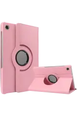 Newface Lenovo Tab M10 Tb311fu Kılıf 360 Tablet Deri Kılıf - Pembe