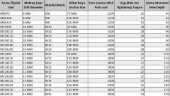 Klipsli Çelik Dübel M10X120 ( 5 Adet)