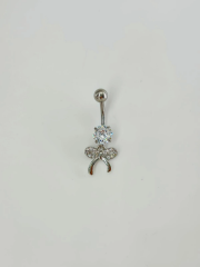 Fiyonk  Detaylı Göbek Piercing