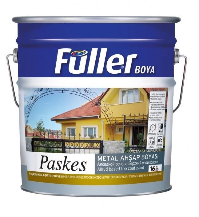 Paskes Sentetik Metal Boya 2,5 Kg Cam Göbeği