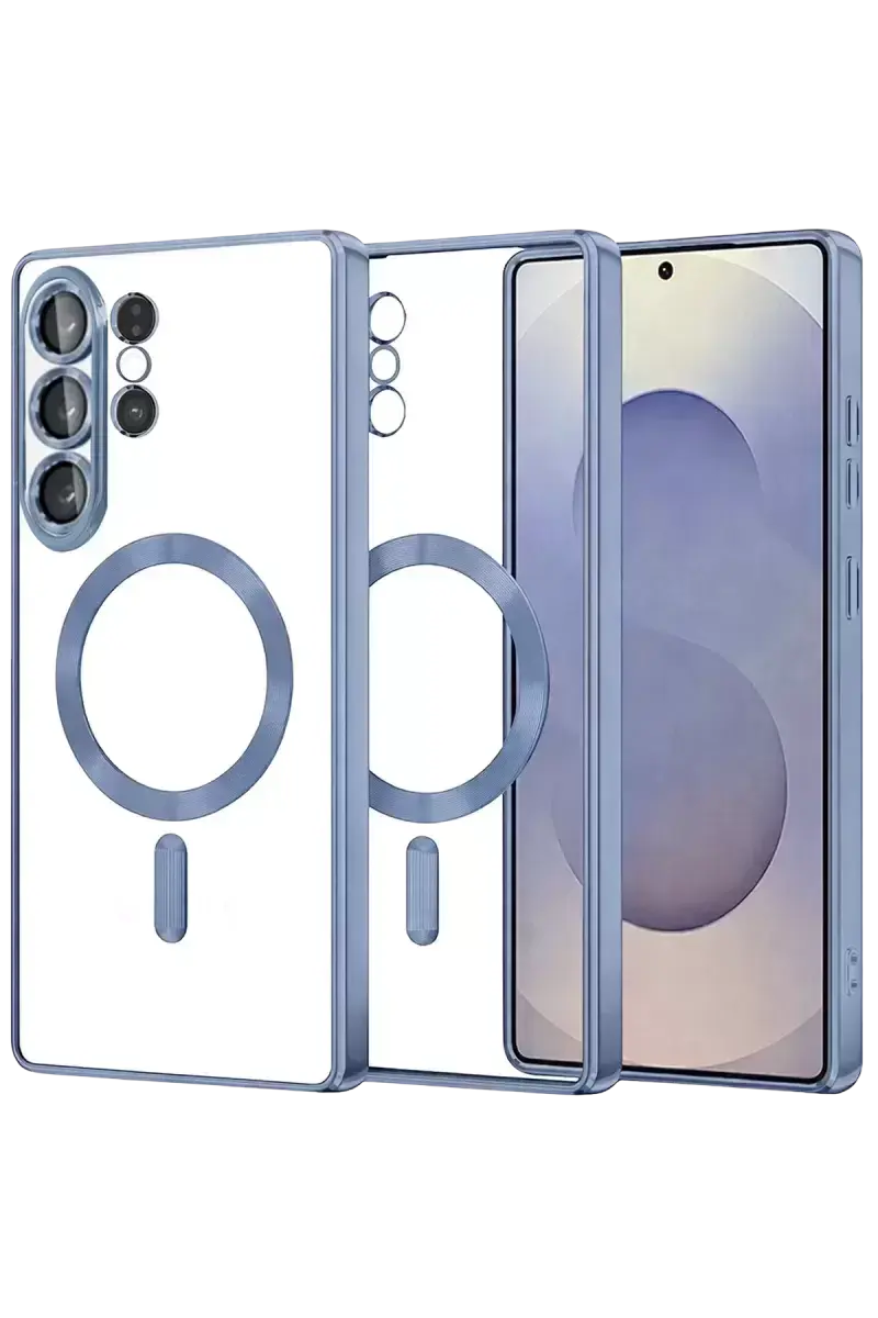 Newface Samsung Galaxy S26 Ultra Kross Magneticsafe Kapak - Sierra Blue