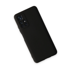 Xiaomi Redmi Note 11t Kılıf Nano İçi Kadife Silikon - Siyah