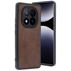 Xiaomi Redmi Note 14 Pro 4g Kılıf Aras Deri Kapak - Taba
