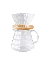 V60 02 Cam Dripper - Şeffaf