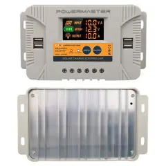 Powermaster Pm-40a 12 Volt - 24 Volt - 40 Amper 4 Usb'lı Dijital Otomatik Solar Şarj Kontrol Regülatörü