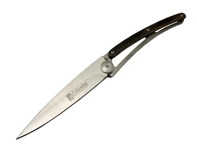 Ext 2990c Deejo Koyu Kahve Kamp Çakı 22,5cm- Manuel, Kemerlikli, Ultra Hafif