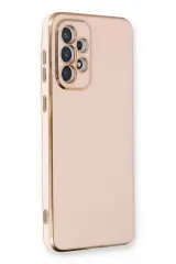 Newface Samsung Galaxy A33 5g Kılıf Volet Silikon - Pembe