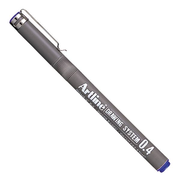 Teknik Çizim Kalemi 0,4mm Mavi