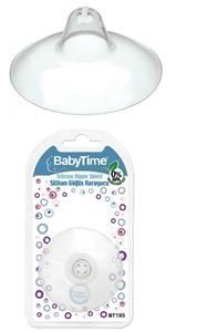 Baby Time Silikon Göğüs Koruyucu