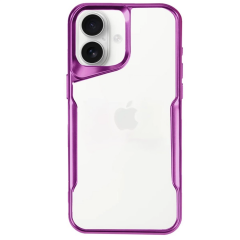 İphone 16 Plus Kılıf Boyi Silikon Kapak - Pembe