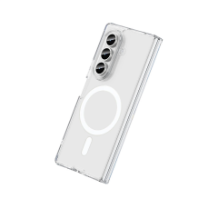 Samsung Galaxy Z Fold 7 Kılıf Magneticsafe Şeffaf Silikon - Şeffaf