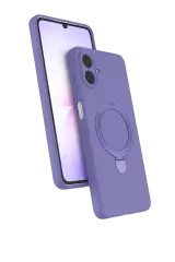 Newface Samsung Galaxy A07 4g Regal Magsafe Standlı Kapak - Lila