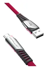 Konfulon Dc16 Micro Usb Kablo 1m 2.4a - Kırmızı