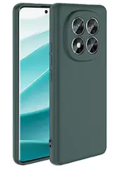 Newface Xiaomi Redmi Note 14 Pro 5g Kılıf First Silikon - Koyu Yeşil