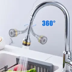 Sunup Sn-29319 Üç Kademe Hız Ayarlı Su Akış Kontrollü Musluk Başlığı