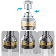 Sunup Sn-29319 Üç Kademe Hız Ayarlı Su Akış Kontrollü Musluk Başlığı