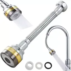 Sunup Sn-29319 Üç Kademe Hız Ayarlı Su Akış Kontrollü Musluk Başlığı