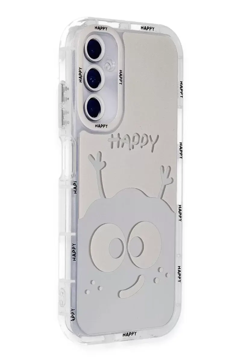 Newface Samsung Galaxy A25 5g Kılıf Reflexion Desenli Kapak - Desen 6