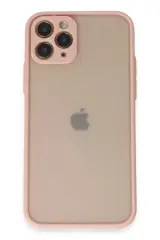 Newface İphone 11 Pro Kılıf Montreal Silikon Kapak - Pembe