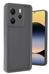 Newface Xiaomi Redmi Note 14 4g Kılıf Viera Silikon - Gri