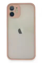 Newface Apple İphone 11 Pro Max Kılıf Montreal Silikon Kapak - Pembe
