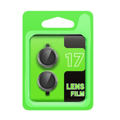 İphone 17 Raze Metal Kamera Lens - Gri