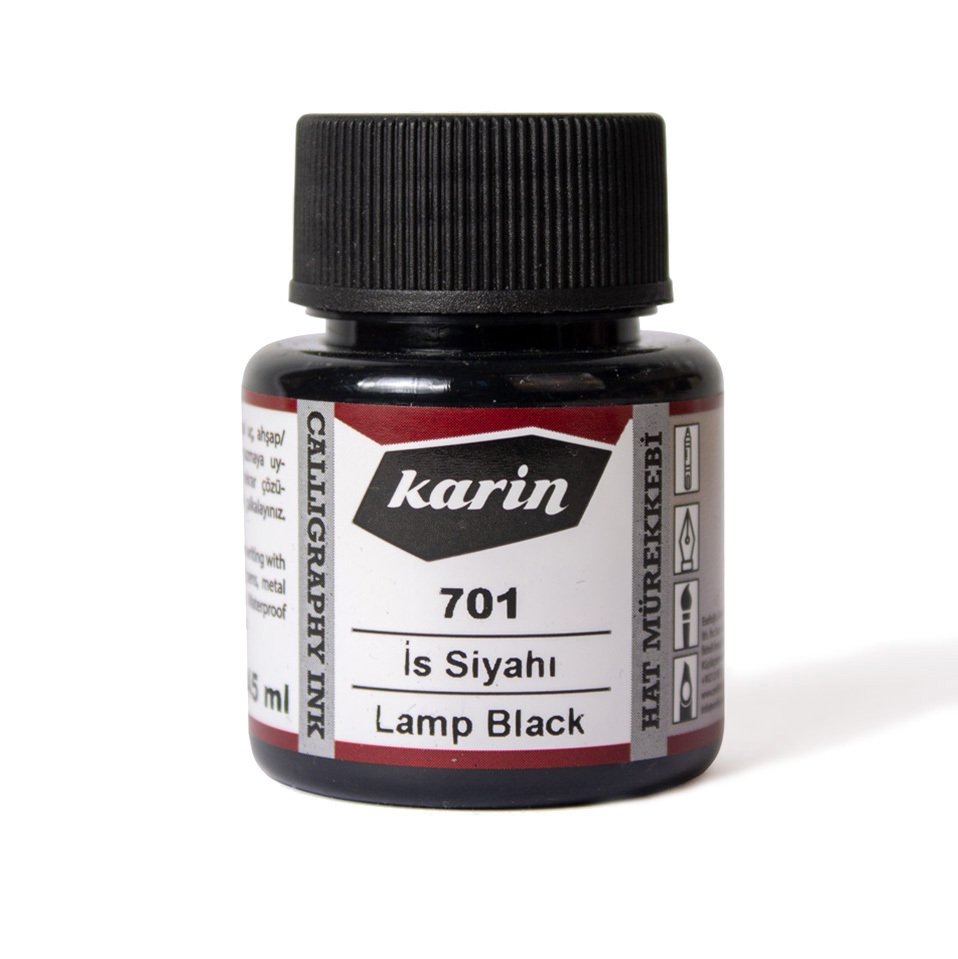Hat Mürekkebi 45ml N:701 İs Siyahı