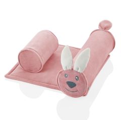 Babyjem Nakışlı Yan Yatış Yastığı Köpek - Pembe
