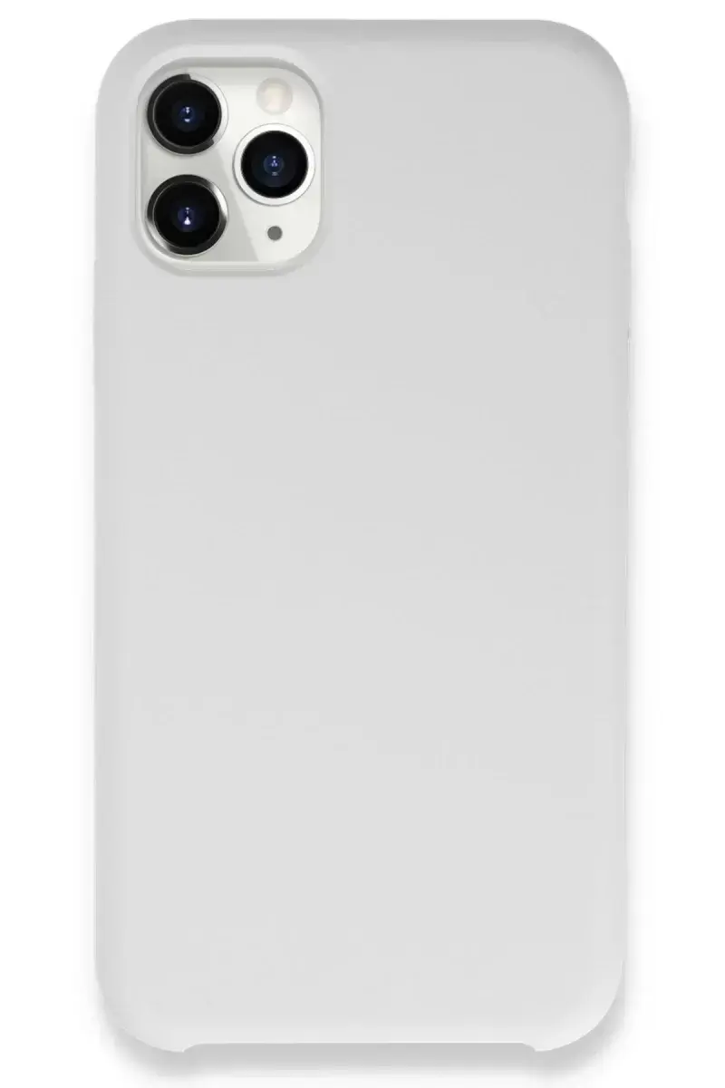 Newface İphone 11 Pro Kılıf Lansman Legant Silikon - Beyaz