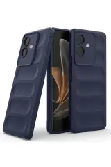 Newface Oppo A3 Kılıf Optimum Silikon - Lacivert