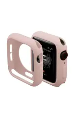 Newface Apple Watch 38mm Silikon Alt Kasa - Pudra