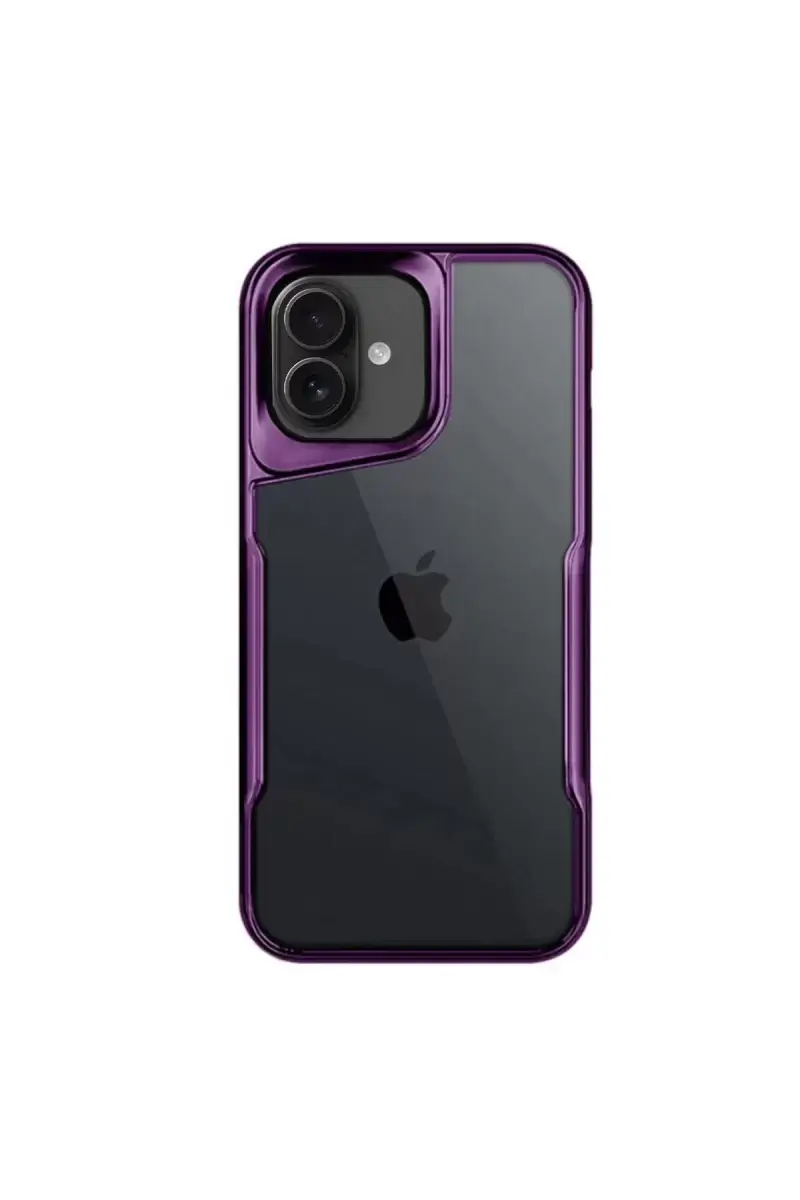 Newface Apple İphone 16 Kılıf Boyi Silikon Kapak - Derin Mor