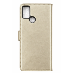 Tecno Pova Trend S Plus Kapaklı Kılıf - Gold