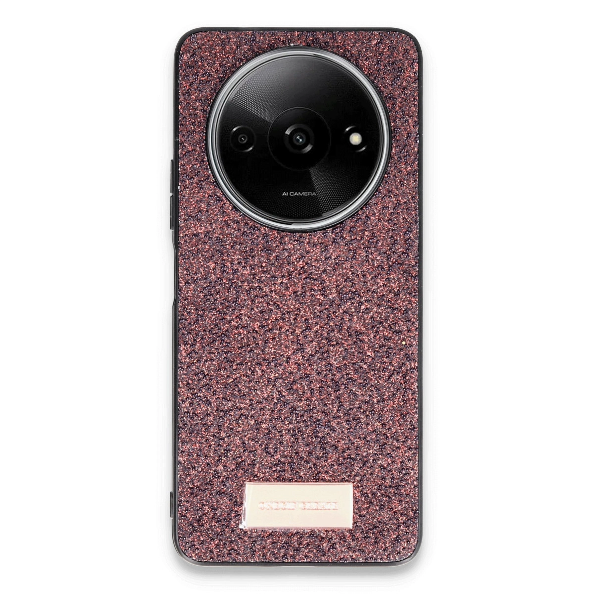 Onegif Xiaomi Redmi A3 4g Bright Simli Kapak - Derin Mor