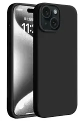 Newface Apple İphone 15 Plus Kılıf First Silikon - Siyah