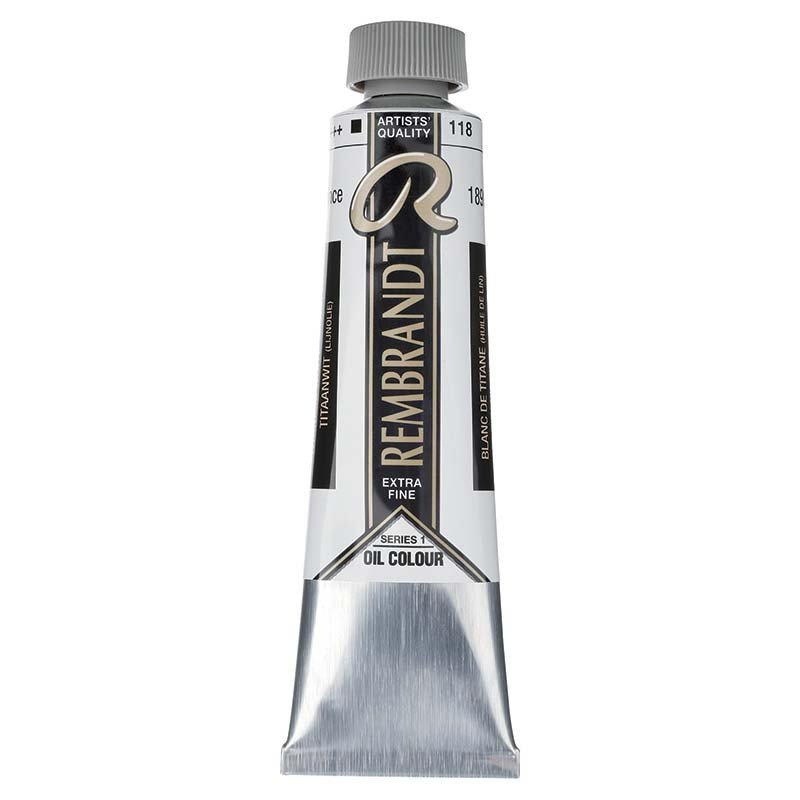 Rembrandt Yağlıboya - 40ml - Titanium White (Linseed Oil) - S1 - N.118