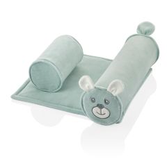 Babyjem Nakışlı Yan Yatış Yastığı Köpek - Yeşil