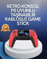 Tak Çalıştır Mini Retro Gamepad | 520 Klasik Oyun