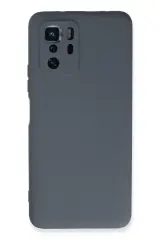 Newface Xiaomi Poco X3 Gt Kılıf Nano İçi Kadife Silikon - Gri