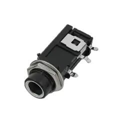 6.3 Mm Gitar Jack Stereo Yatay Şase Ze-1061