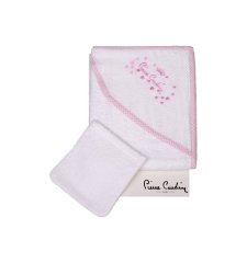Pierre Cardin Bebek Kurulama Havlusu - Kese - Pembe