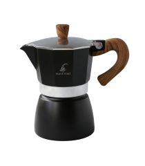 6 Cup Moka Pot - Siyah