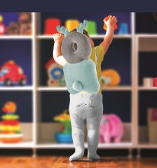 Babyjem Bebek Melek Kanadı Koruma Yastığı Yeşil Kadife